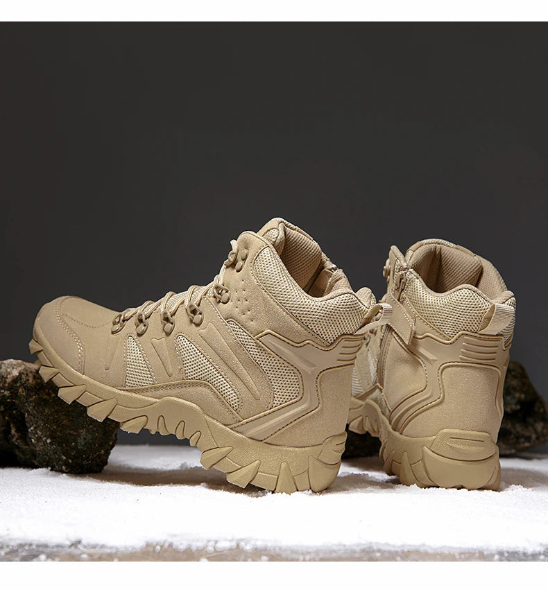Men’s Tactical Combat Training Boots – Outdoor & Anti-Wear